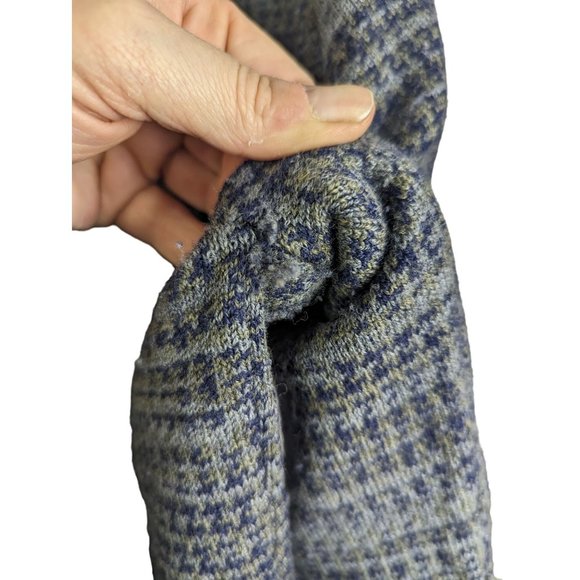 Vintage Tricots St. Raphael Merino Wool Grandpa style V neck sweater Men's sz L - Picture 5 of 9